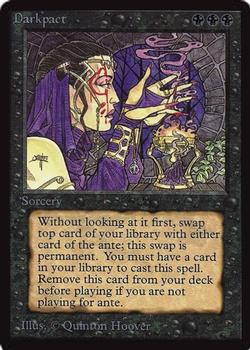 1993 Magic the Gathering Collectors’ Edition #NNO Darkpact Front