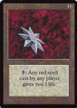 1993 Magic the Gathering Collectors’ Edition #NNO Iron Star Front
