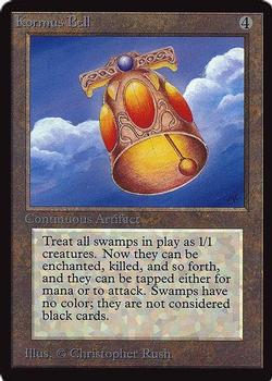 1993 Magic the Gathering Collectors’ Edition #NNO Kormus Bell Front