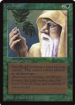 1993 Magic the Gathering Collectors’ Edition #NNO Ley Druid Front