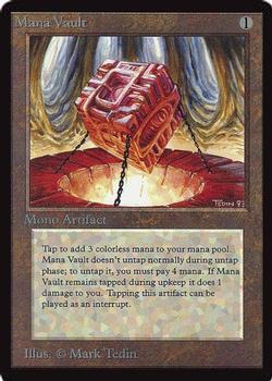 1993 Magic the Gathering Collectors’ Edition #NNO Mana Vault Front