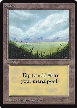 1993 Magic the Gathering Collectors’ Edition #NNO Plains Front