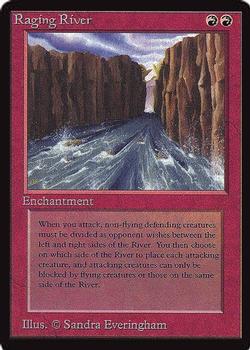 1993 Magic the Gathering Collectors’ Edition #NNO Raging River Front