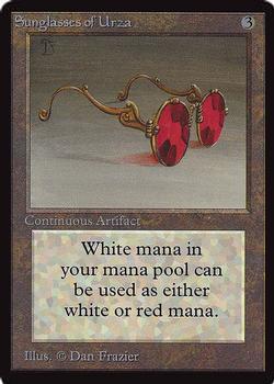 1993 Magic the Gathering Collectors’ Edition #NNO Sunglasses of Urza Front