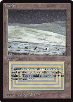 1993 Magic the Gathering Collectors’ Edition #NNO Tundra Front