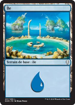 2018 Magic the Gathering Dominaria French #257 Île Front