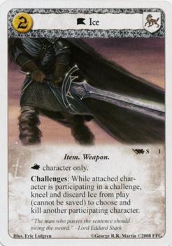2008 FFG A Game of Thrones LCG: Core #1 Ice Front