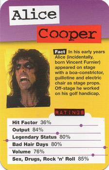 2006 Music Sales Ltd Rock Trumps #NNO Alice Cooper Front