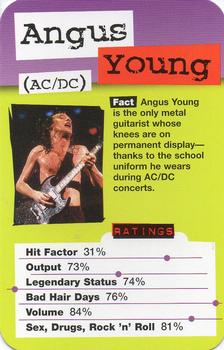 2006 Music Sales Ltd Rock Trumps #NNO Angus Young Front