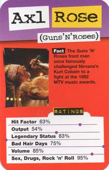 2006 Music Sales Ltd Rock Trumps #NNO Axl Rose Front