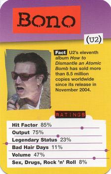 2006 Music Sales Ltd Rock Trumps #NNO Bono Front