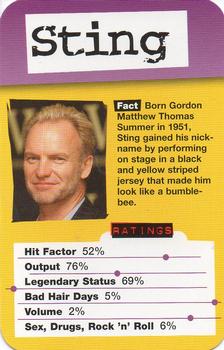 2006 Music Sales Ltd Rock Trumps #NNO Sting Front