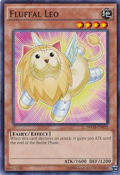 2014 Yu-Gi-Oh! The New Challengers #NECH-EN015 Fluffal Leo Front