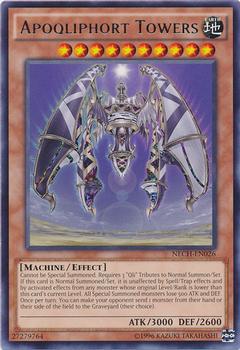 2014 Yu-Gi-Oh! The New Challengers #NECH-EN026 Apoqliphort Towers Front