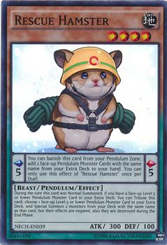 2014 Yu-Gi-Oh! The New Challengers #NECH-EN039 Rescue Hamster Front