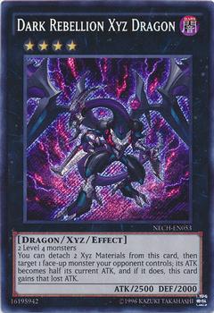 2014 Yu-Gi-Oh! The New Challengers #NECH-EN053 Dark Rebellion Xyz Dragon Front