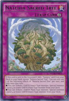 2014 Yu-Gi-Oh! The New Challengers #NECH-EN076 Naturia Sacred Tree Front
