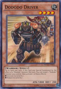 2014 Yu-Gi-Oh! The New Challengers #NECH-EN093 Dododo Driver Front