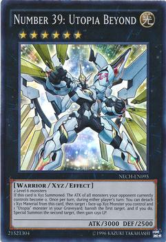 2014 Yu-Gi-Oh! The New Challengers #NECH-EN095 Number 39: Utopia Beyond Front