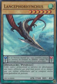 2014 Yu-Gi-Oh! The New Challengers French 1st Edition #NECH-FR000 Lancephorhynchus Front
