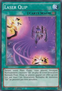 2014 Yu-Gi-Oh! The New Challengers French 1st Edition #NECH-FR062 Laser Qlip Front