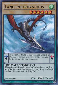 2014 Yu-Gi-Oh! The New Challengers 1st Edition #NECH-EN000 Lancephorhynchus Front