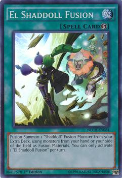 2014 Yu-Gi-Oh! The New Challengers 1st Edition #NECH-EN064 El Shaddoll Fusion Front