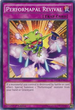 2014 Yu-Gi-Oh! The New Challengers 1st Edition #NECH-EN070 Performapal Revival Front