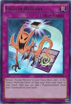 2014 Yu-Gi-Oh! The New Challengers 1st Edition #NECH-EN078 Fusion Reserve Front