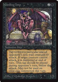 1993 Magic the Gathering International Collectors' Edition #NNO Nettling Imp Front