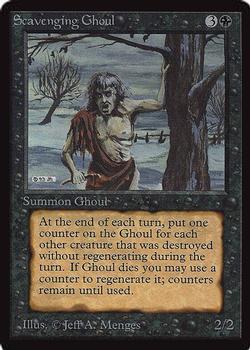 1993 Magic the Gathering International Collectors' Edition #NNO Scavenging Ghoul Front
