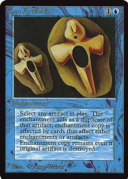 1993 Magic the Gathering International Collectors' Edition #NNO Copy Artifact Front