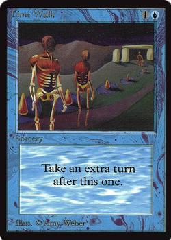 1993 Magic the Gathering International Collectors' Edition #NNO Time Walk Front