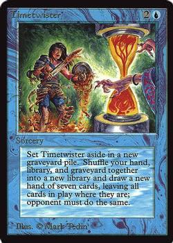 1993 Magic the Gathering International Collectors' Edition #NNO Timetwister Front