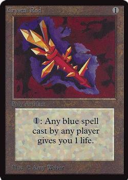 1993 Magic the Gathering International Collectors' Edition #NNO Crystal Rod Front