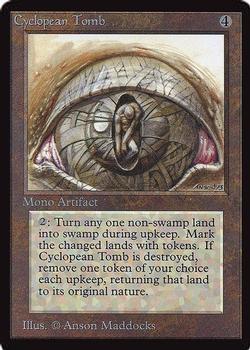 1993 Magic the Gathering International Collectors' Edition #NNO Cyclopean Tomb Front