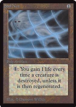 1993 Magic the Gathering International Collectors' Edition #NNO Soul Net Front