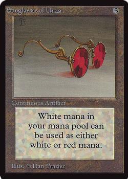 1993 Magic the Gathering International Collectors' Edition #NNO Sunglasses of Urza Front