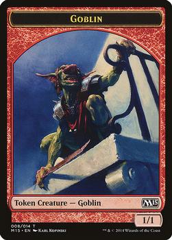2014 Magic 2015 - Tokens #008/014 Goblin Front
