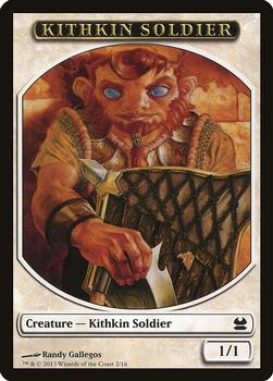 2013 Magic the Gathering Modern Masters - Tokens #2/16 Kithkin Soldier Front