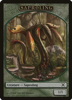 2007 Magic the Gathering 10th Edition - Tokens #5/6 Saproling Front