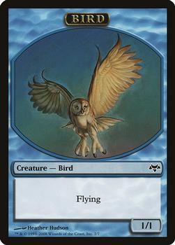 2008 Magic the Gathering Eventide - Tokens #2/7 Bird Front