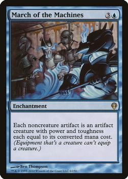 2010 Magic the Gathering Archenemy #6 March of the Machines Front