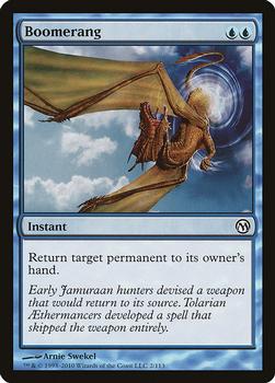 2010 Magic the Gathering Duels of the Planeswalkers #2 Boomerang Front