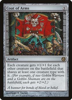 2010 Magic the Gathering Duels of the Planeswalkers #90 Coat of Arms Front