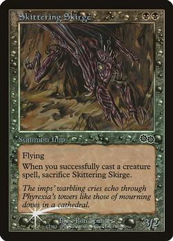 1999 Magic the Gathering Arena League #158 Skittering Skirge Front