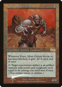 1999 Magic the Gathering Arena League 1999 #298 Karn, Silver Golem Front