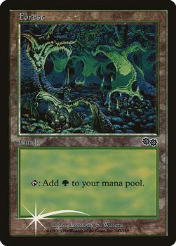 1999 Magic the Gathering Arena League #347 Forest Front