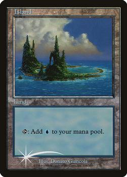 1999 Magic the Gathering Arena League 1999 #338 Island Front