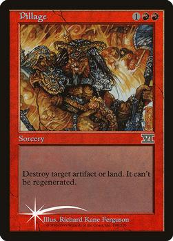 2000 Magic the Gathering Arena League #198 Pillage Front
